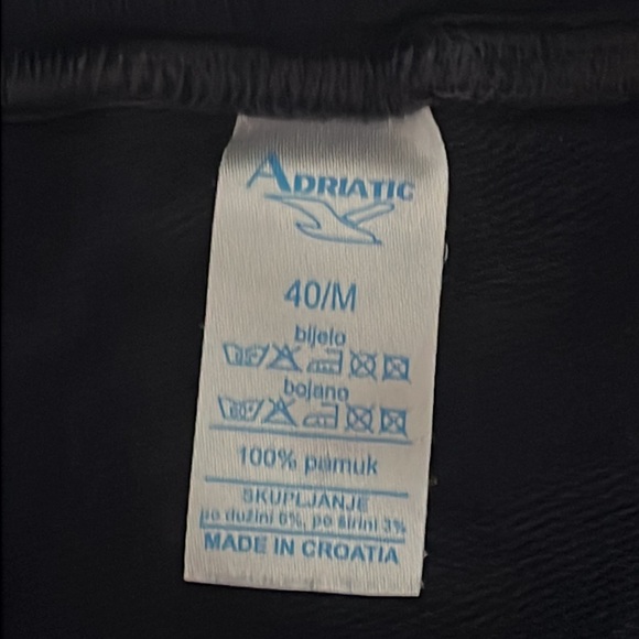 Navy blue cotton skirt - Picture 3 of 3